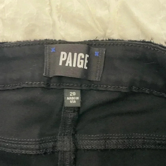 Paige black Verdugo crop in in slate black - Picture 10 of 13